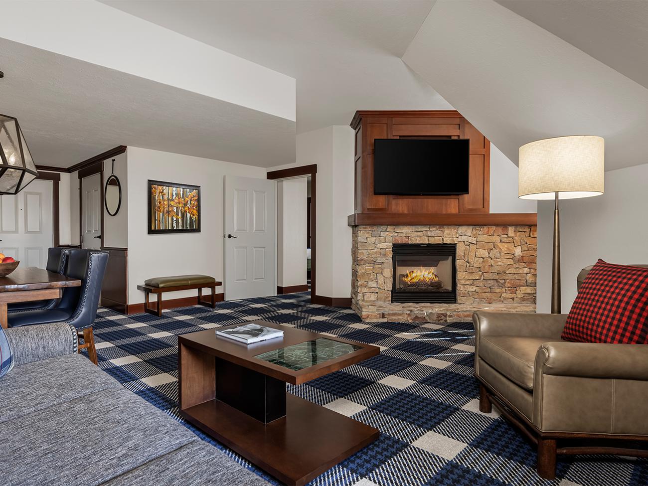 Living Room and Dining Room